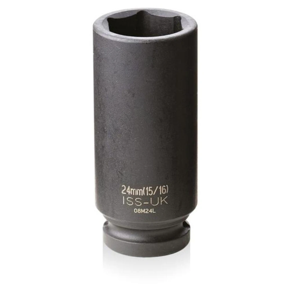 1/2 Inch Square Drive Deep Impact Socket 6Pt