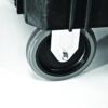 Plastic Service Cart - castors