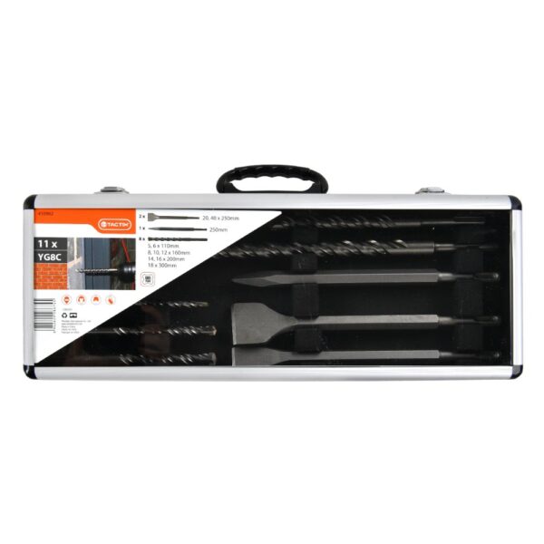 SDS+ Drill & Chisel Set 11 Piece Packed