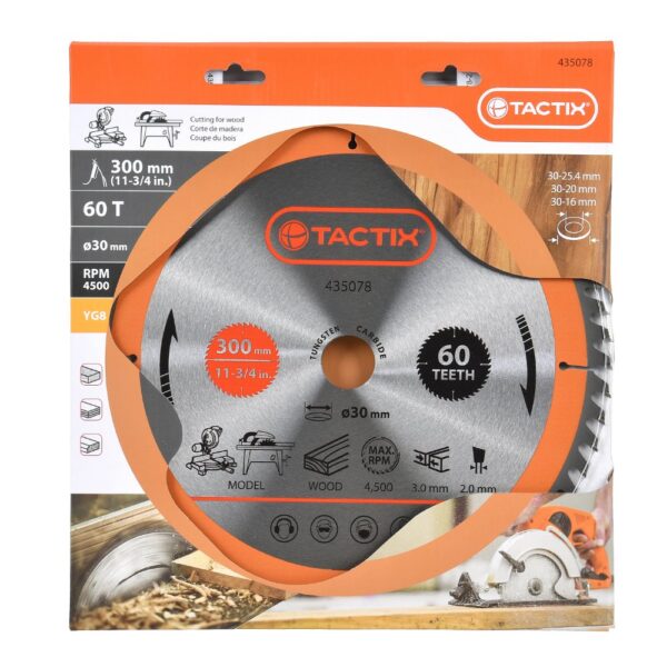 Circular Saw Blade for Wood 60 Tooth 300mm Packaged