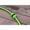 Garden Hose Repair Connector in use