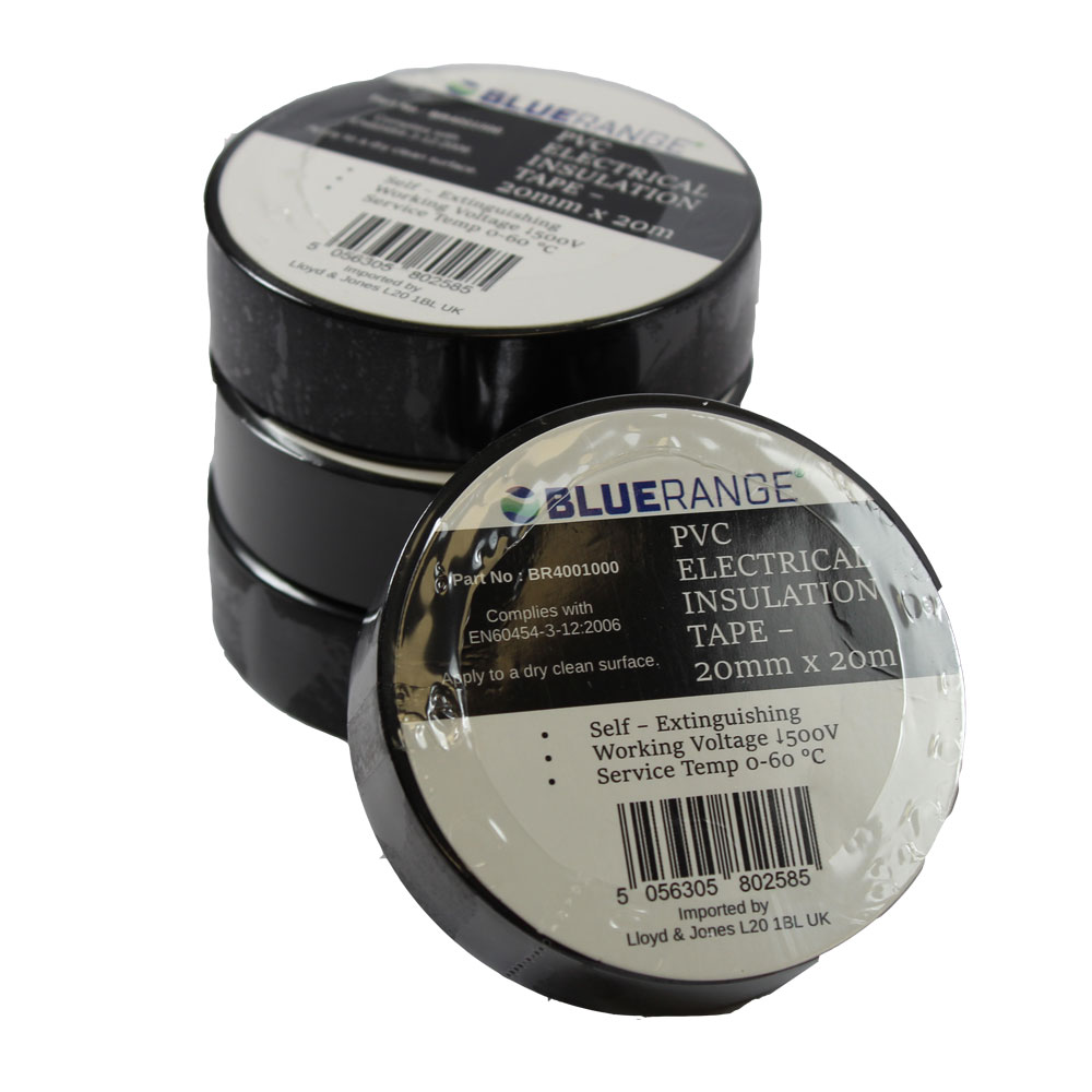 PVC Electrical Insulation Tape Black