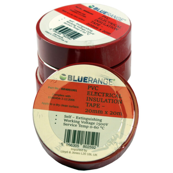 PVC Electrical Insulation Tape Red