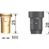Ceramic Gas Diffuser - 401D-501D MIG Welding