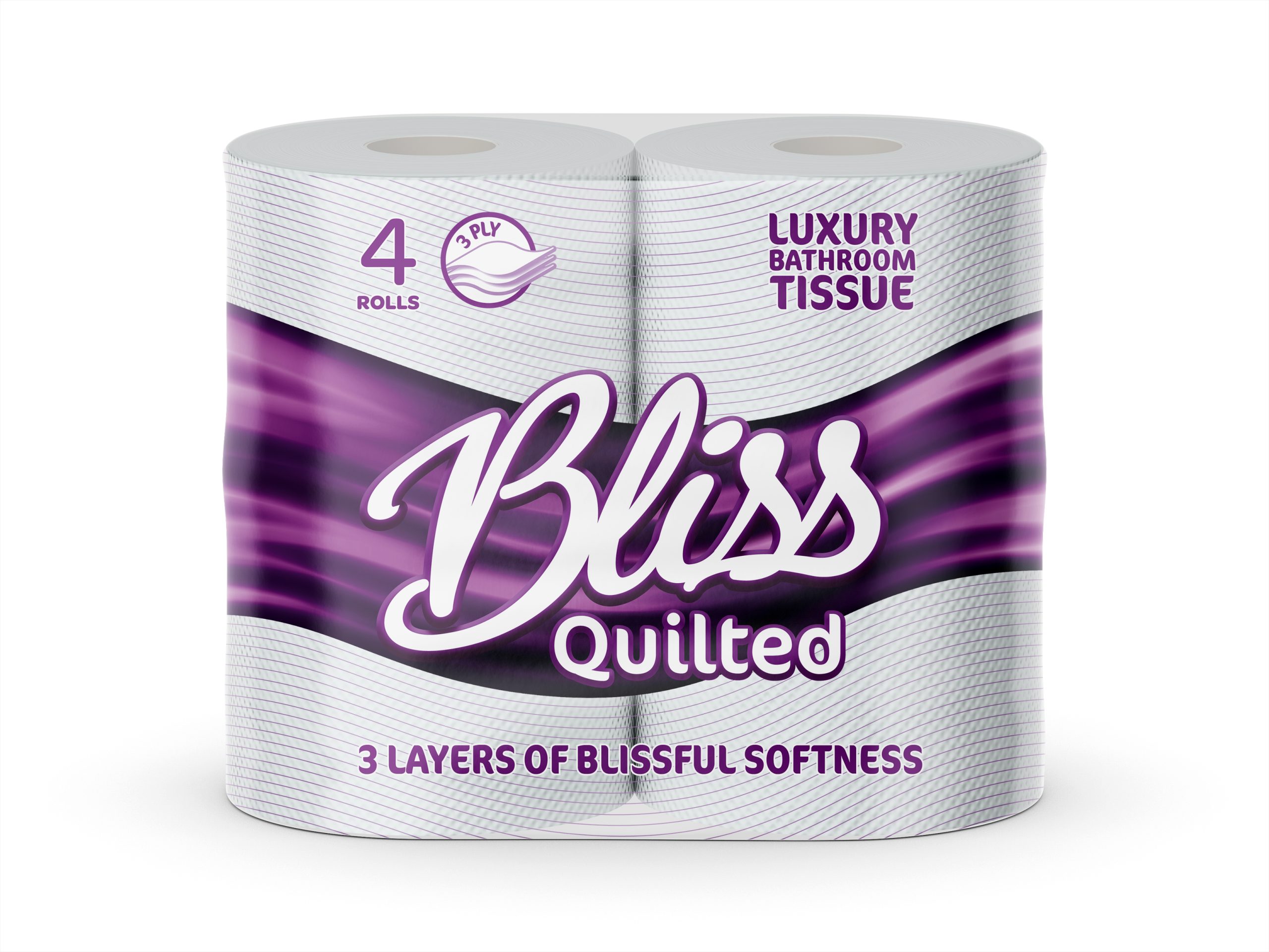 Bliss Triple Quilted Luxury Toilet Roll