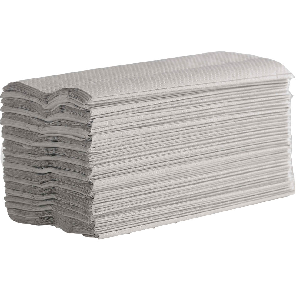 C-Fold White Hand Towel