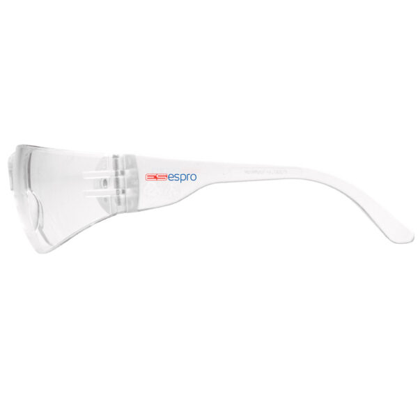 Espro Intruder ES10 Safety Glasses (Clear Lens) side