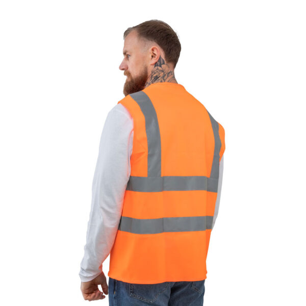 Hi-Vis Vest Orange rear