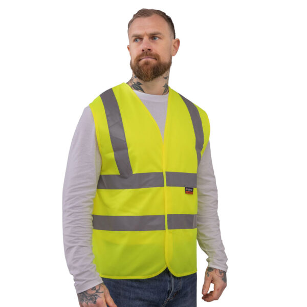 Hi-Vis Vest Yellow Front