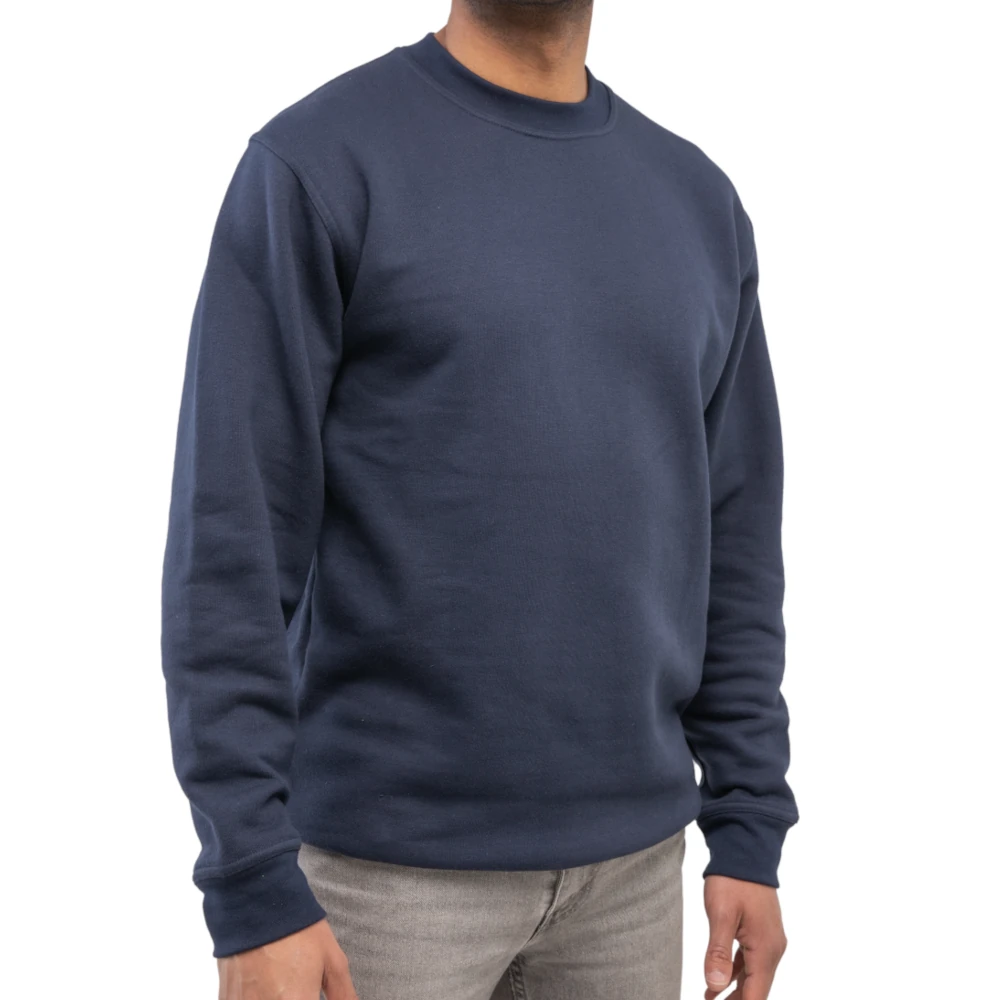 Navy Blue Sweatshirt 300gsm Poly Cotton