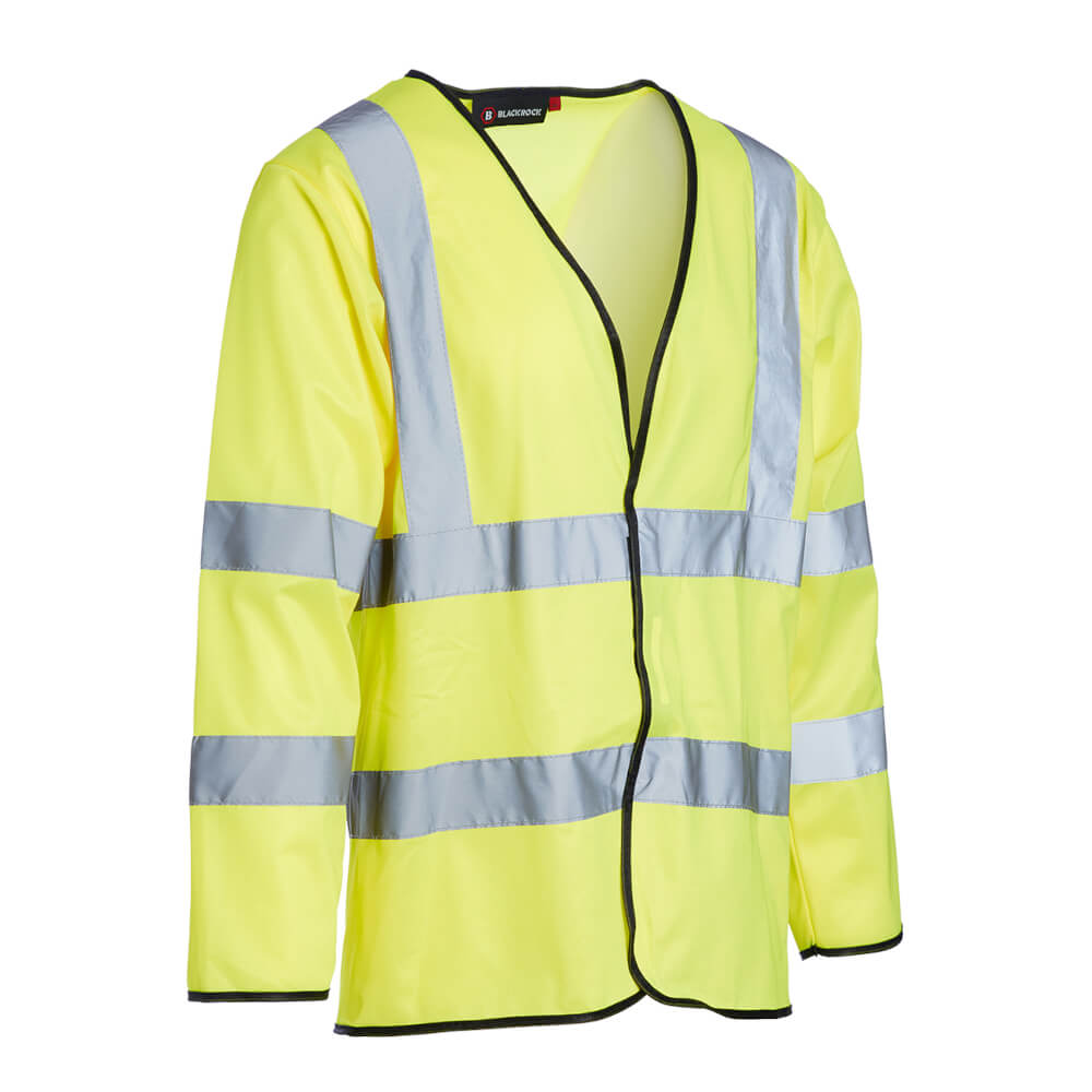 Hi-Vis Vest (long Sleeve) Yellow EN20471 Class 3