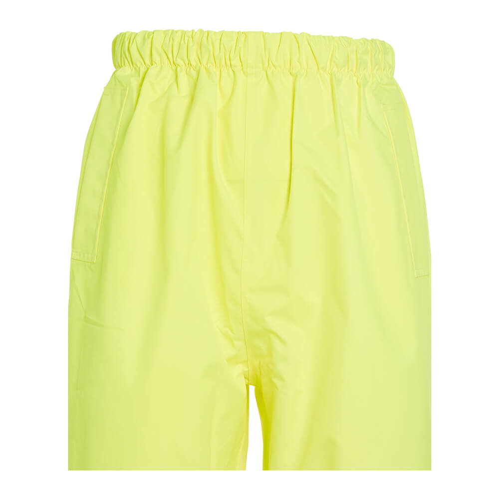 Hi-Vis Waterproof Over Trouser Yellow EN20471 Class 1 - waist