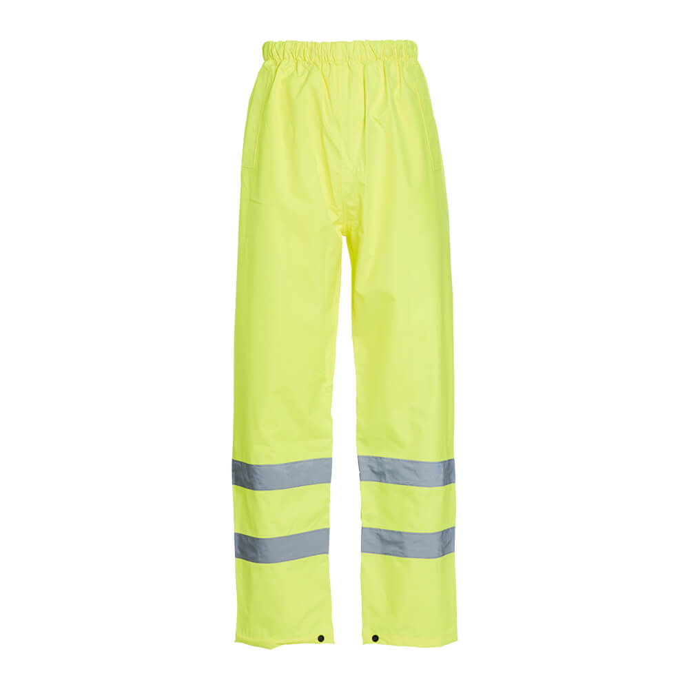 Hi-Vis Waterproof Over Trouser Yellow EN20471 Class 1