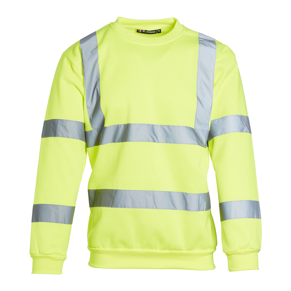 Hi-Vis Sweatshirt Yellow EN20471 Class 3