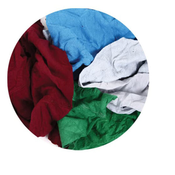 Coloured Sweatshirt Rag Wipers part