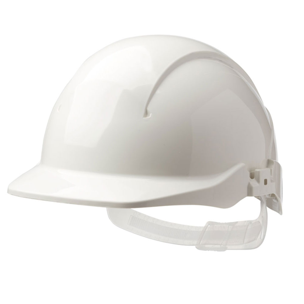 Safety Helmet - Centurion Concept - White - Slip Ratchet - Non Vented