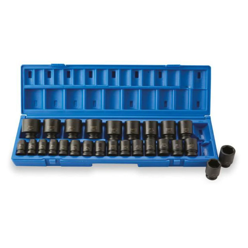 1/2 Square Drive Deep Impact Socket Set - 10mm to 36mm - SET08MML26