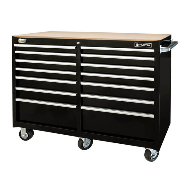 TACTIX 52-1/2ins 14-DRAWER TOOL CABINET