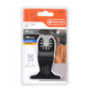TAC437045 TACTIX WOOD/METAL/PLASTIC PLUNGE MULTI SAW BLADE 65x40mm PACKAGE
