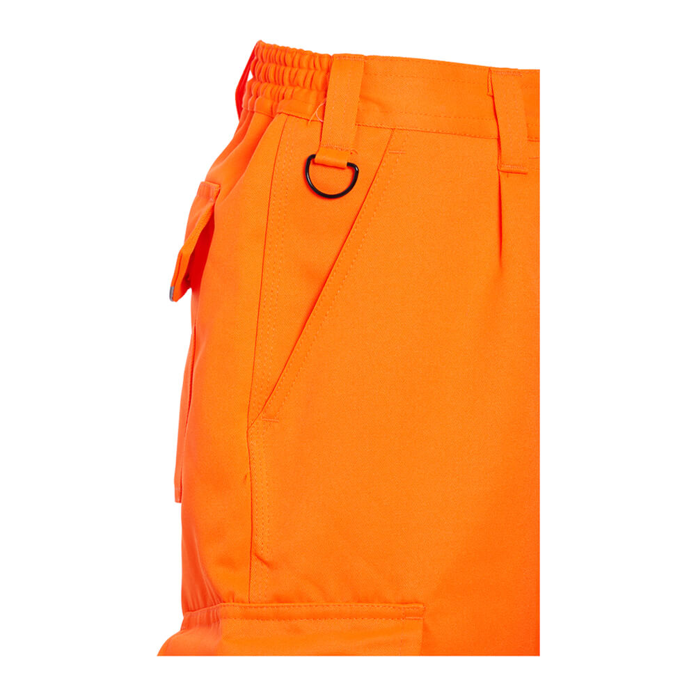 Hi-Vis Combat Trousers (Reg Leg) Orange EN20471 Class 1 - belt loop