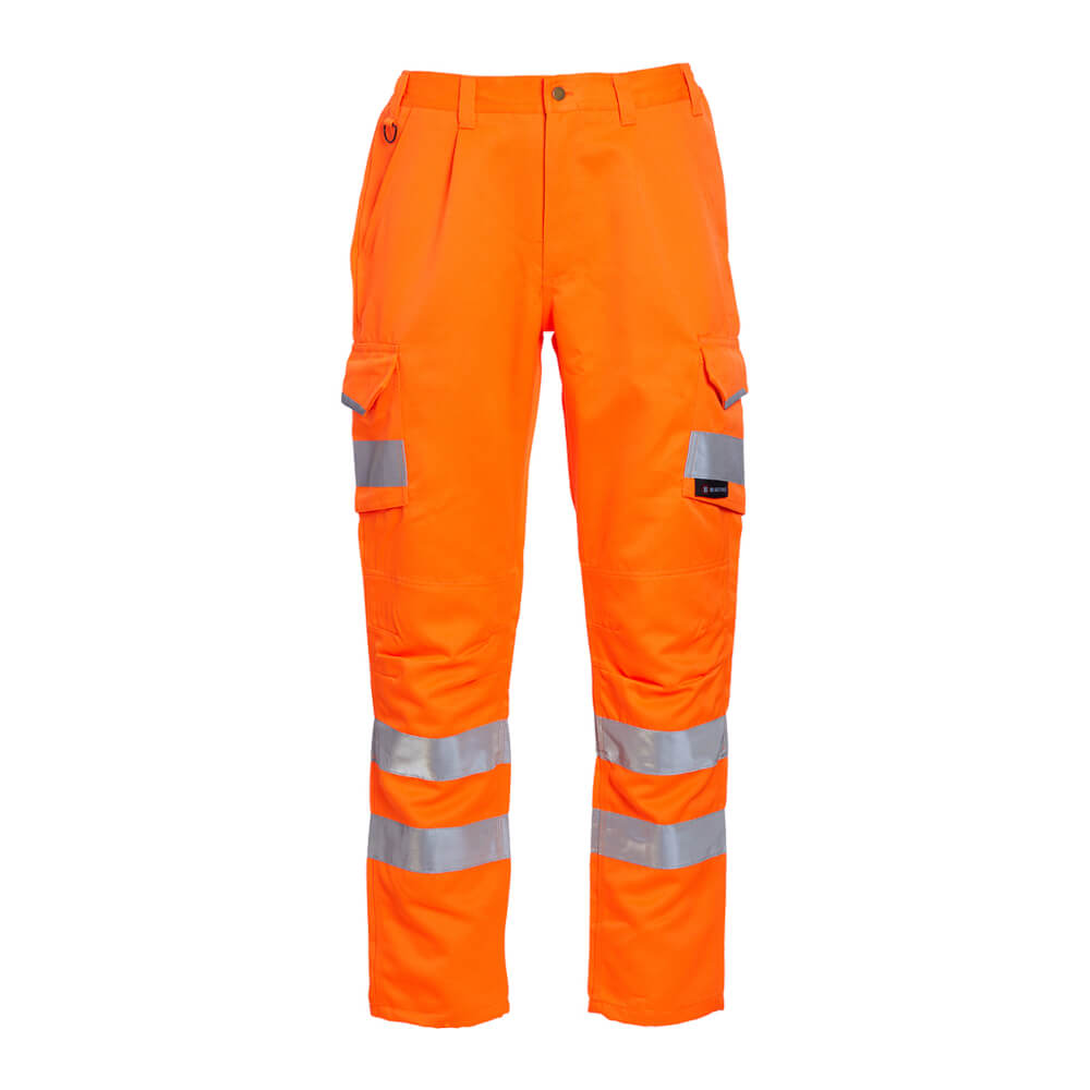 Hi-Vis Combat Trousers (Reg Leg) Orange EN20471 Class 1