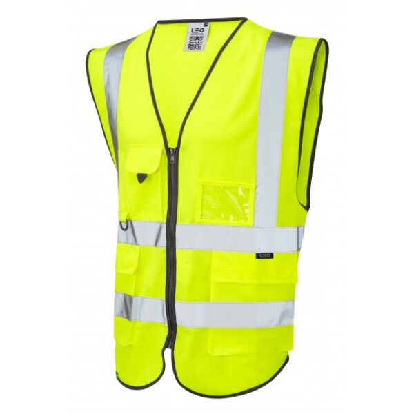 Hi-Vis Executive Vest Yellow EN20471 CLASS 2