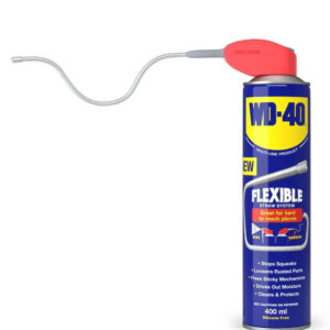 WD40 Flexi spout in use