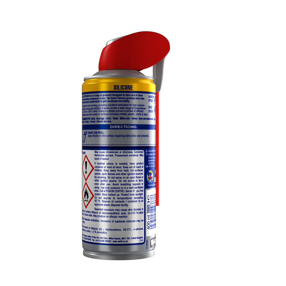 WD-40 SPECIALIST Silicone Lubricant 400ml Smart Straw (Actual safety data  sheet on the internet in the section Downloads) SKU: 14070146 - Maedler  North America