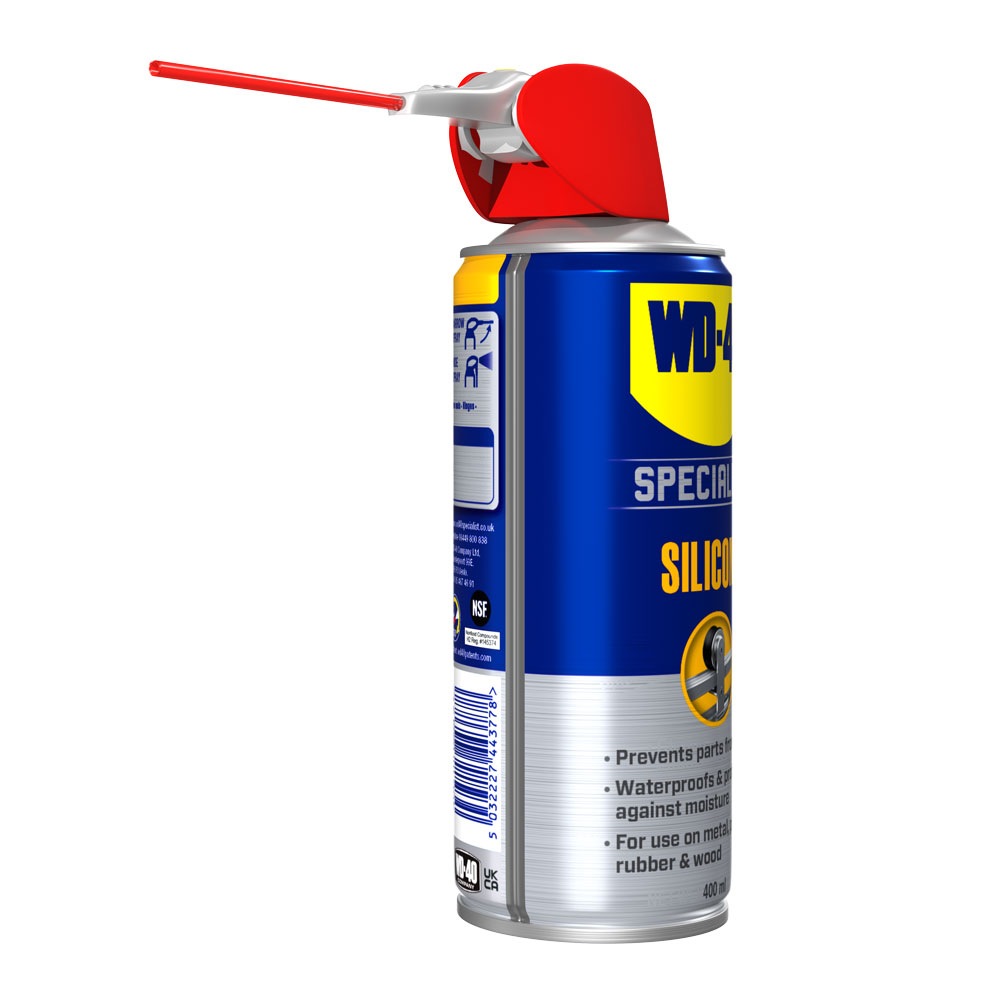 WD40 Silicone Spray (400Ml) - Wholesaler & distributor of mobility products  & spares