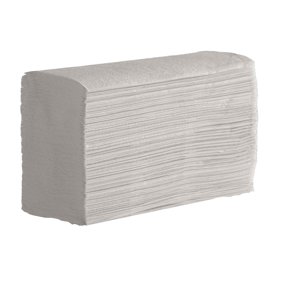 Z-Fold White Hand Towel