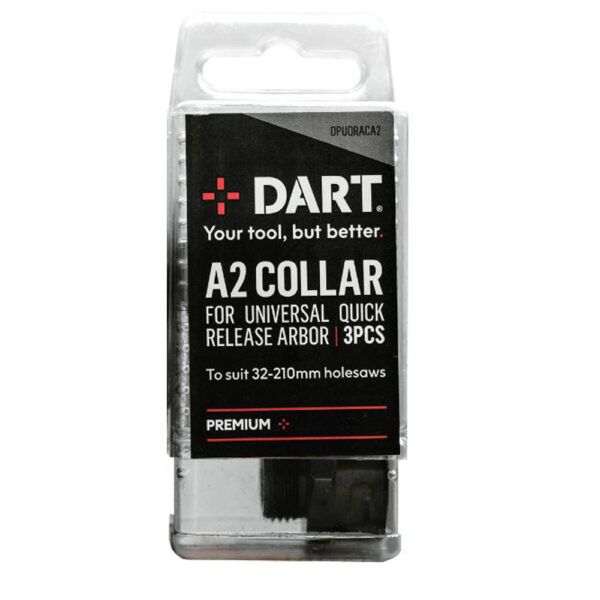 Dart A2 Collar for universal quick Release arbor - pack