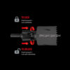 DART Premium Universal Quick Release Arbor Set -6