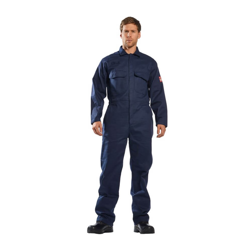 FR Welders Coverall (Navy, Regular Leg) - modelled